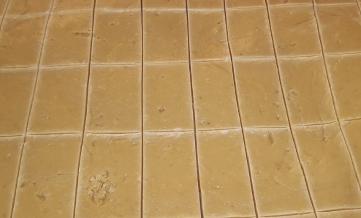 Recette: Sucre � la cr�me au beurre d'arachide.