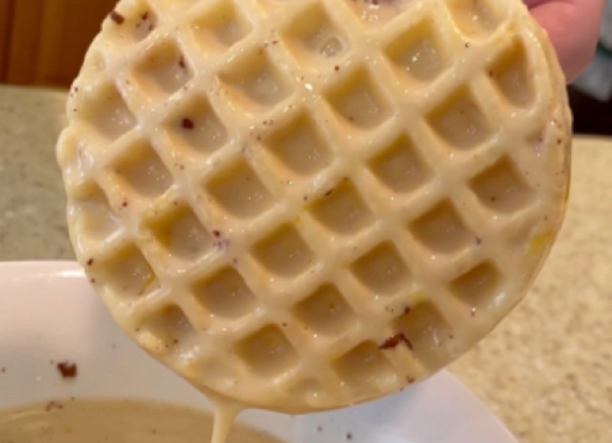 Recette: Gauffres dor�es aux oeufs.