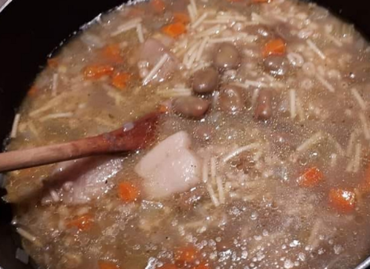 Recette: Soupe aux gourganes.