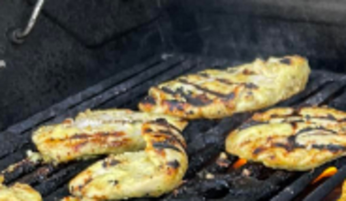 Recette: Poitrines de poulet � la moutarde.