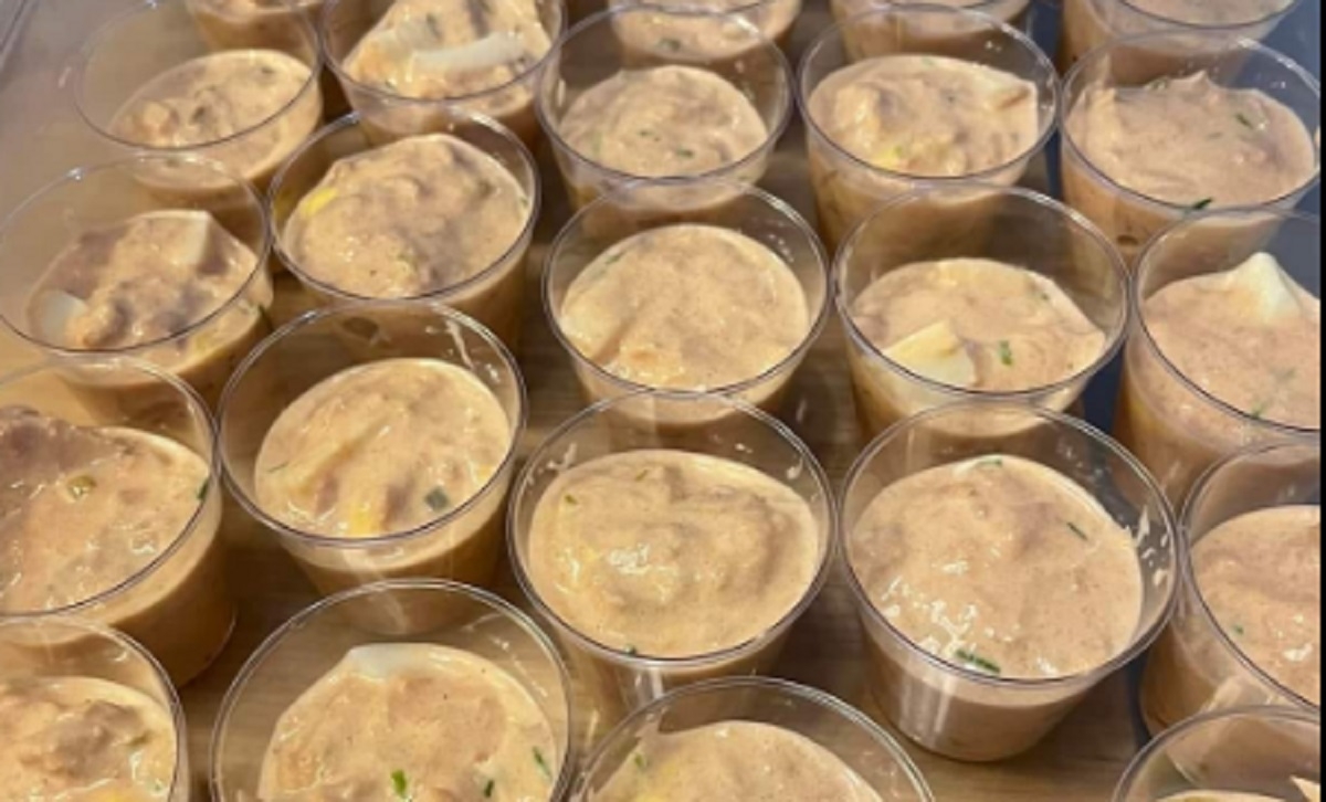 Recette: Mousse au thon en verrine.