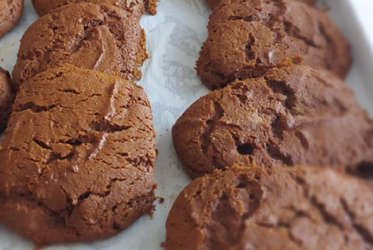 Recette: Galettes au chocolat tellement bonnes.