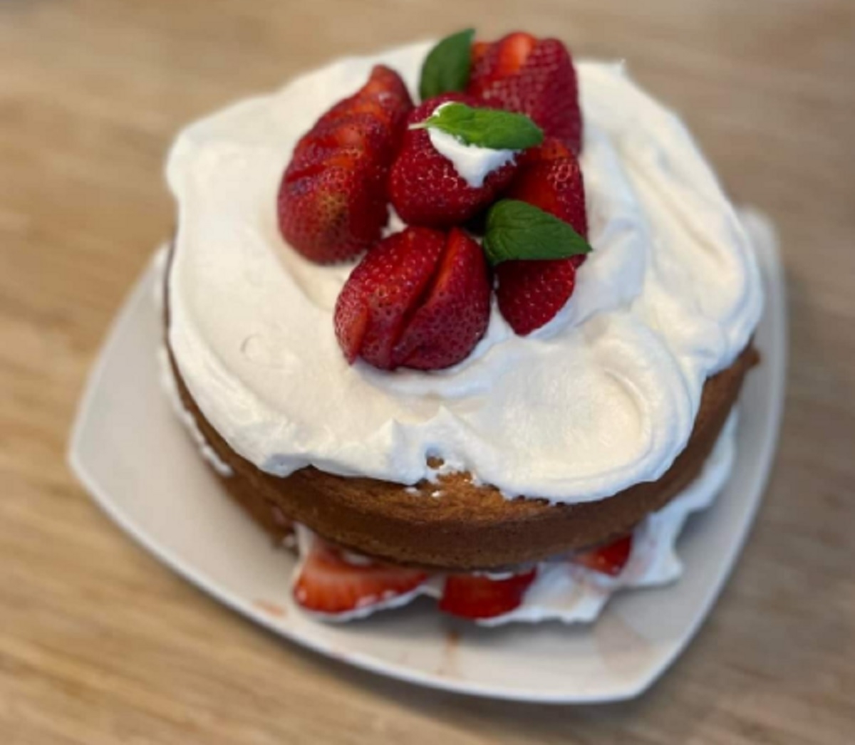 Recette: Shortcake aux fraises.