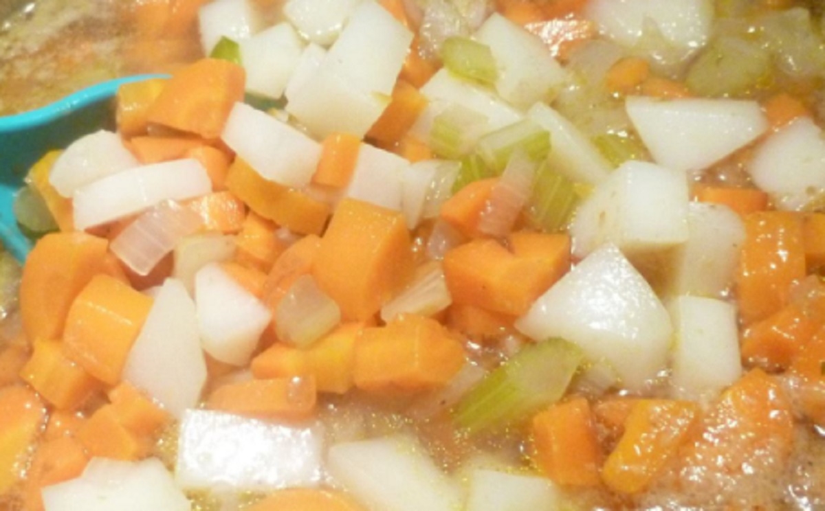 Recette: Mac�doine vide frigo.