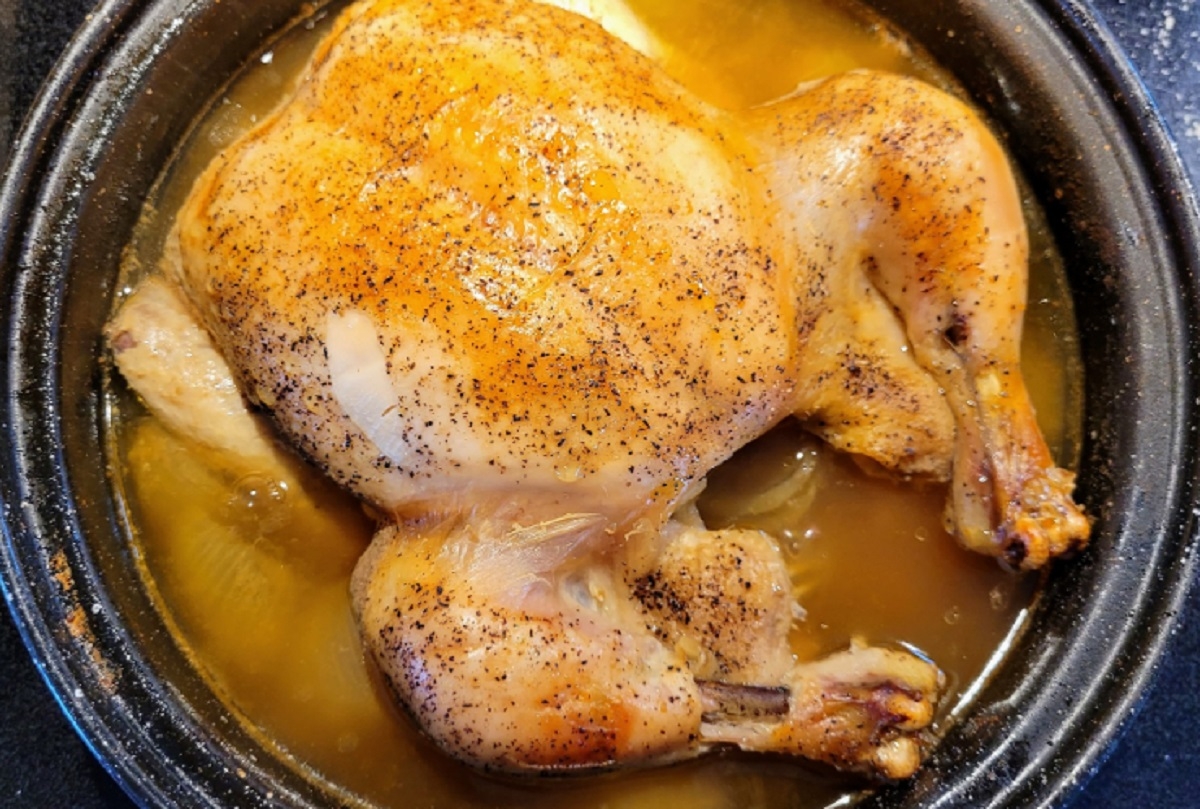 Recette: Poulet au four facile.