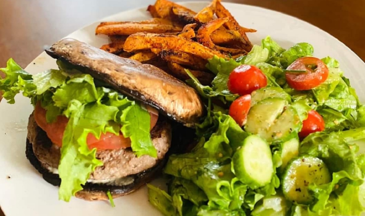 Recette: Burger de portobello au veau.