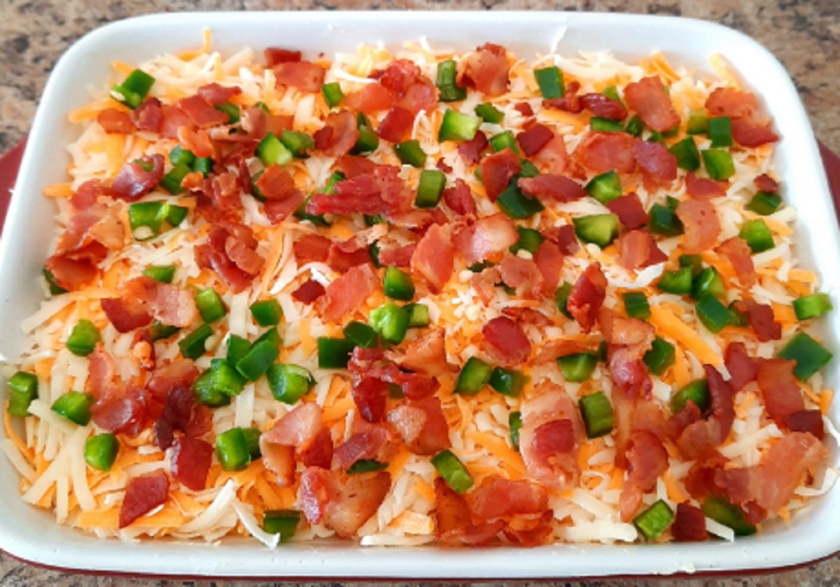 Recette: Trempette jalapeno et bacon.