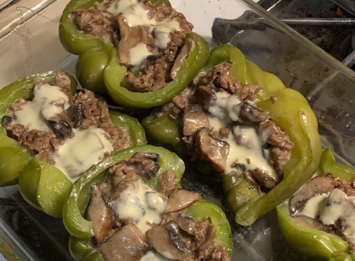 Recette: Poivrons farcis sp�cial maman.