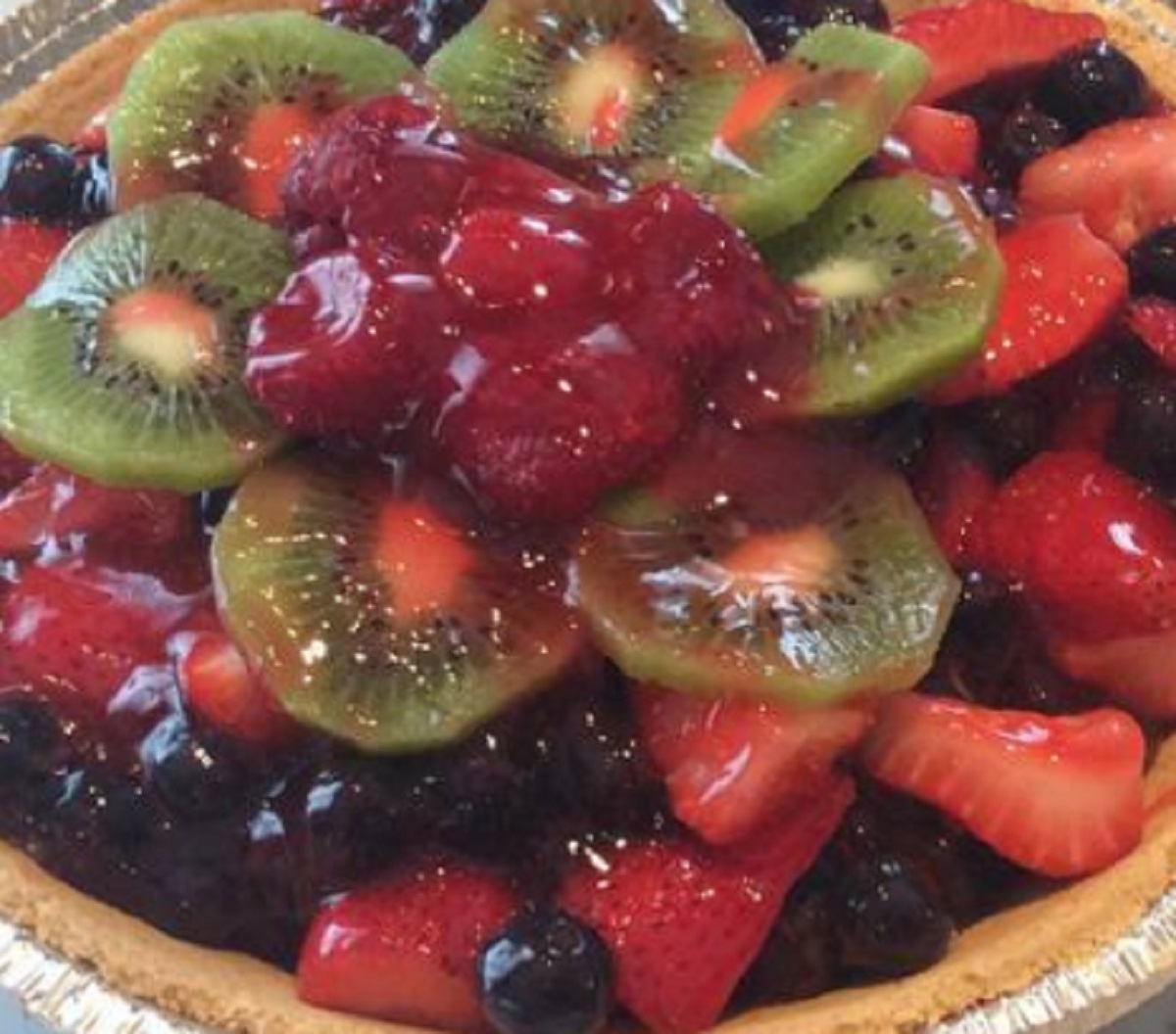 Recette: Tarte aux fruits frais.