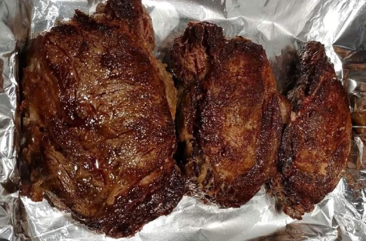 Recette: Biftecks de cte juteux.