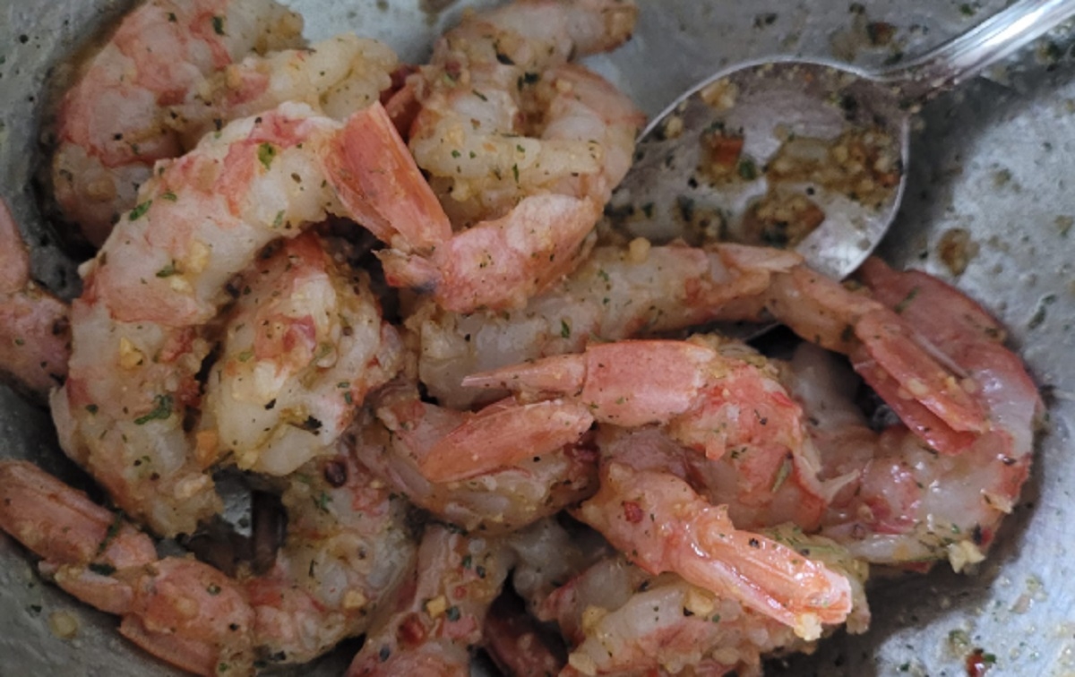 Recette: Crevettes de fiston.