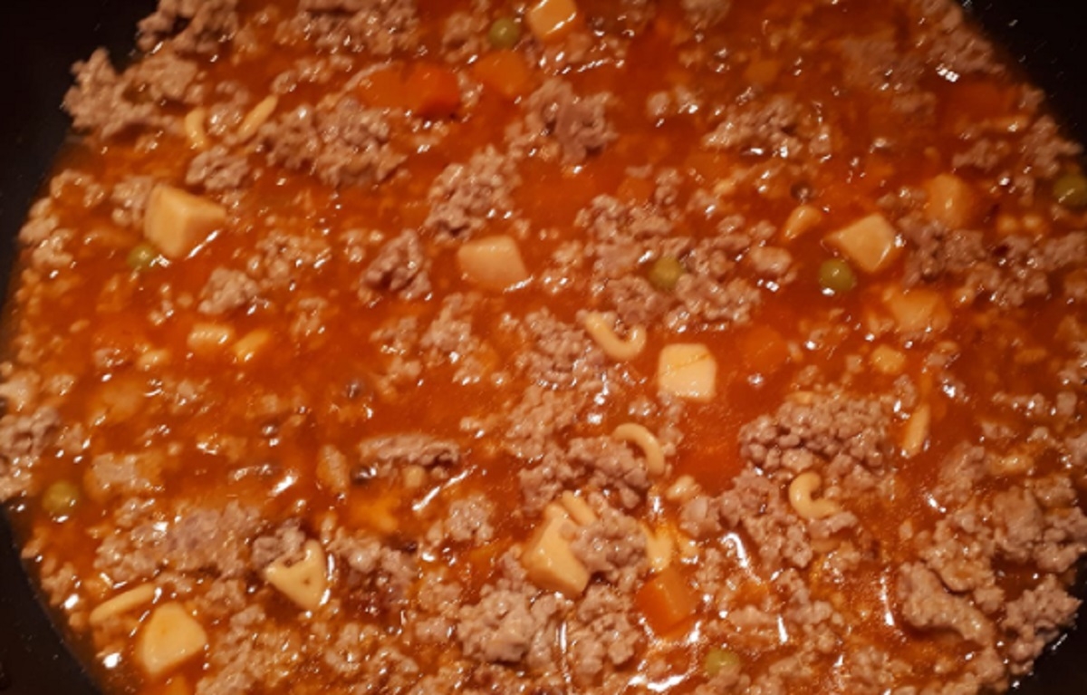 Recette: Boeuf hach spcial maman.