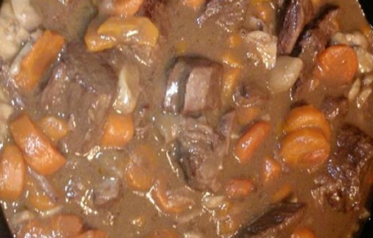 Recette: Bourguignon  l'orignal.