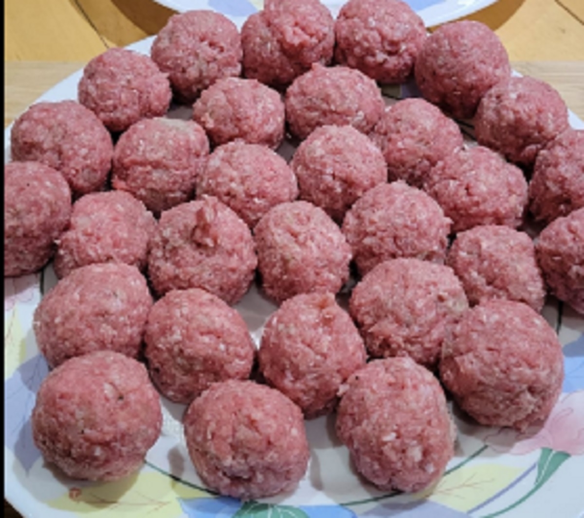 Recette: Boulettes aux trois viandes.
