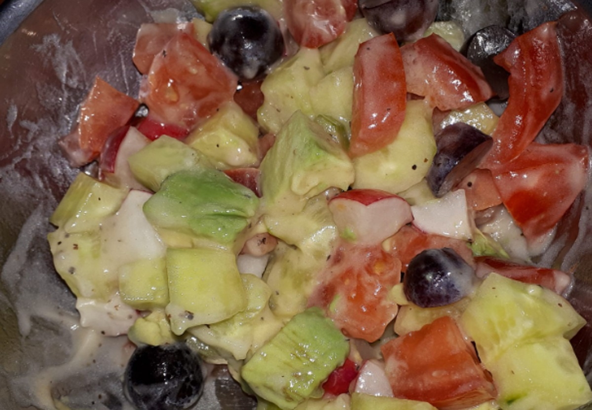 Recette: Salade fra�cheur.