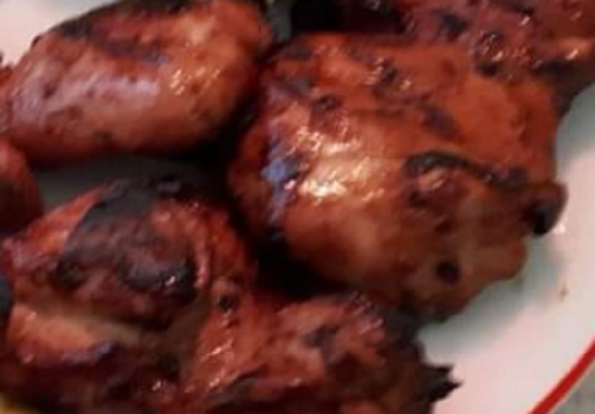 Recette: Hauts de cuisses de poulet de style asiatique.