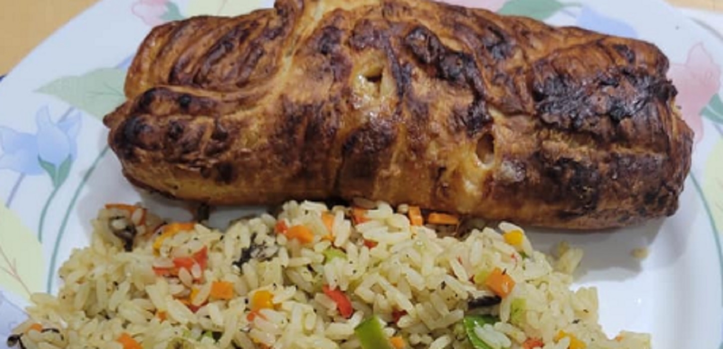 Recette: Poulet wellington surprise.