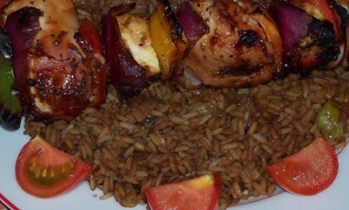Recette: Brochette de poulet parfum au romarin.