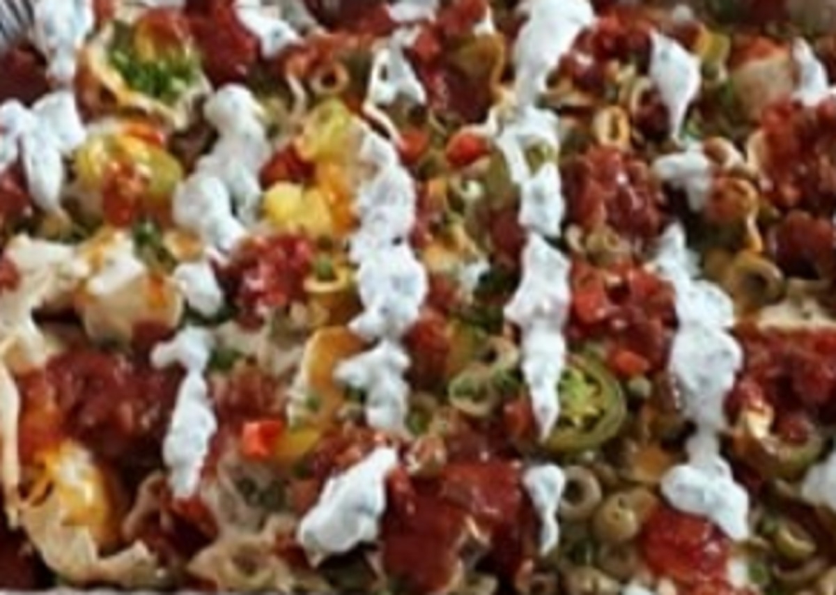 Recette: Nachos garnis.