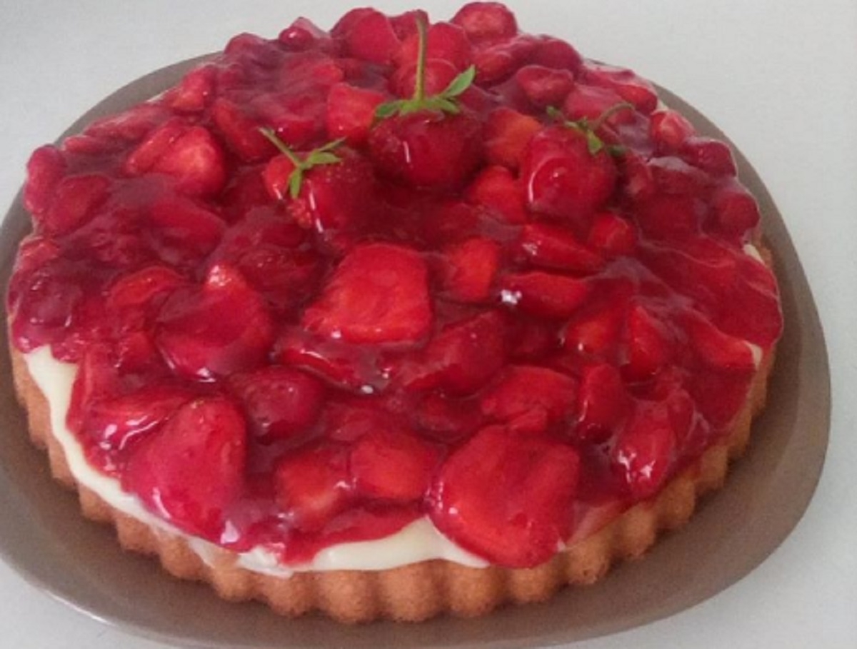 Recette: Gteau ponge aux fraises.
