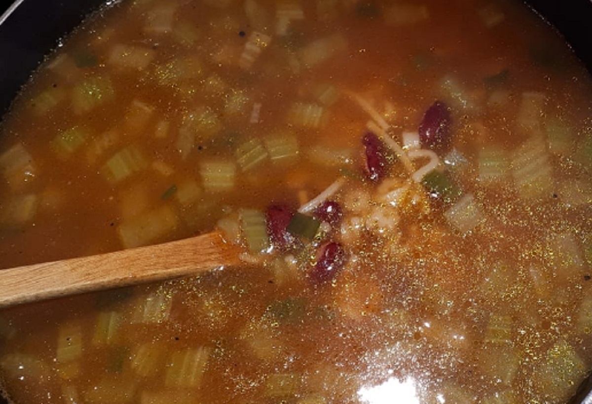 Recette: Soupe m�li-m�lo.