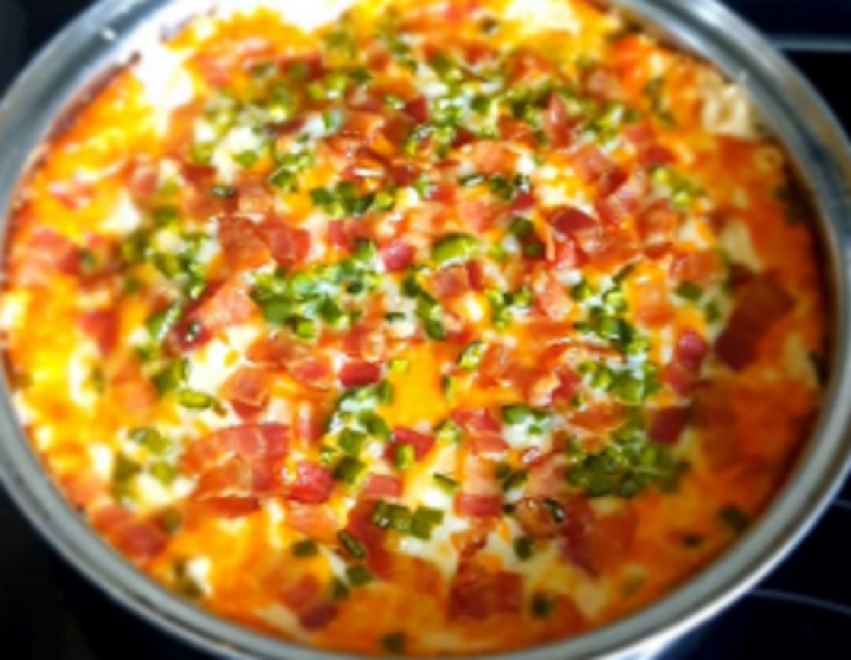 Recette: Trempette jalapeno et bacon.