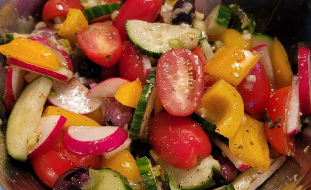 Recette: Salade fra�cheur.