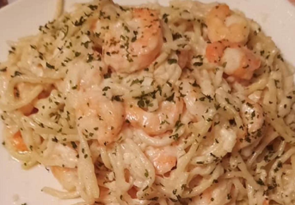 Recette: Spaghetti aux crevettes  l'ail.