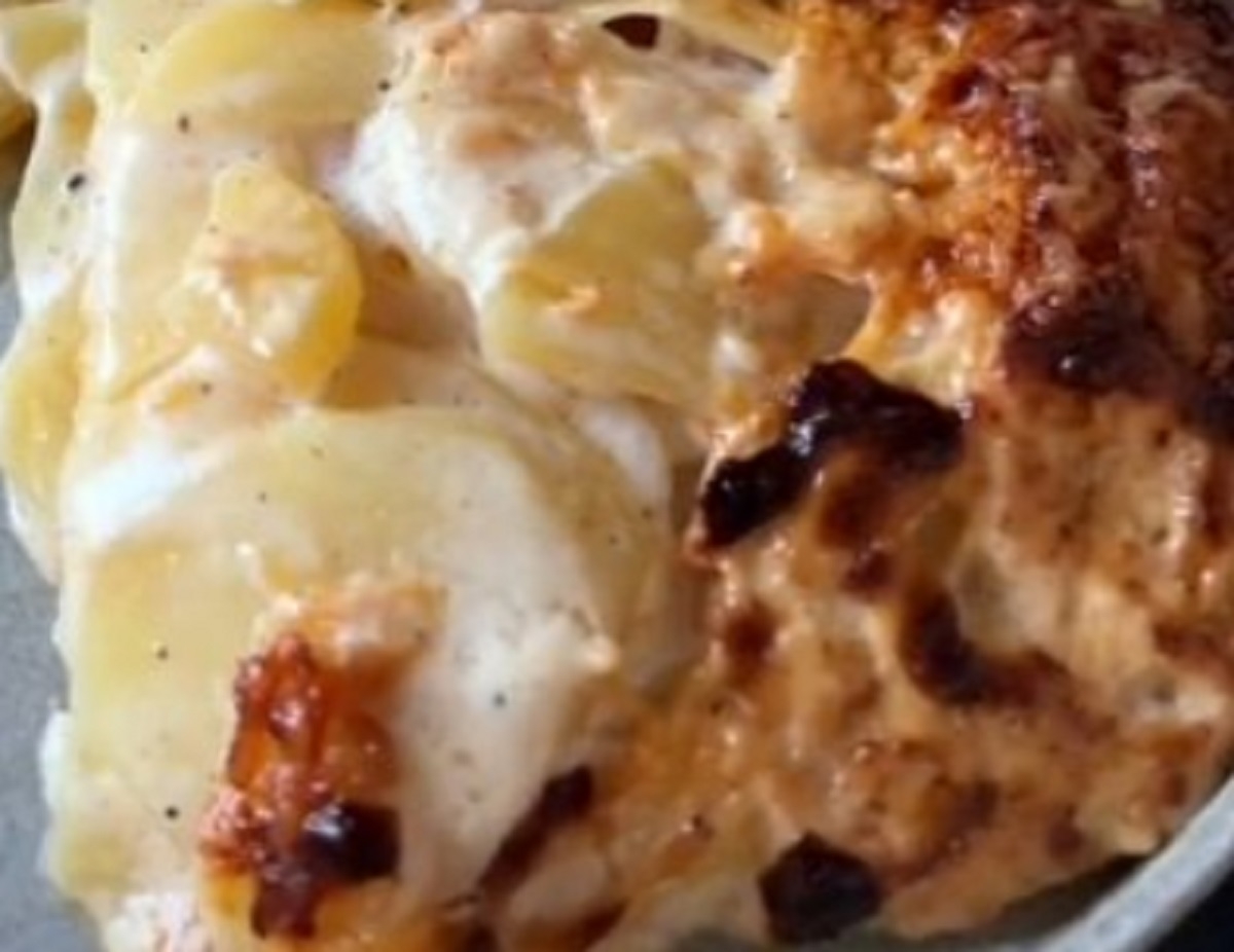 Recette: Gratin dauphinois de mon mari.