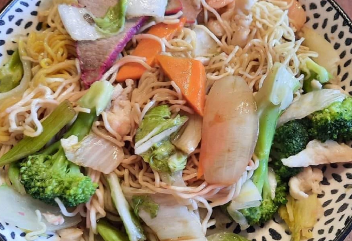 Recette: Chow mein cantonais.