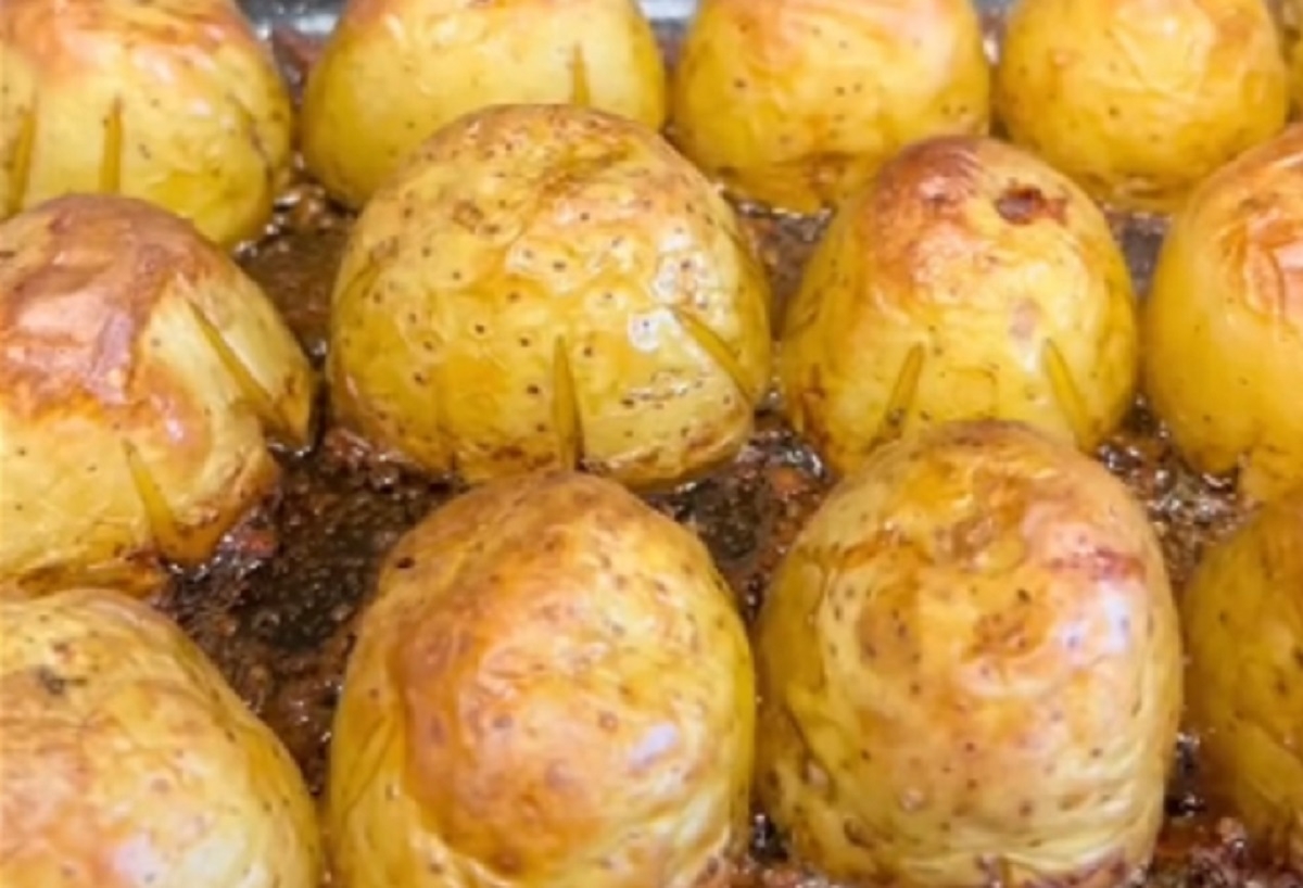 Recette: Pommes de terre au four sp�cial maman.