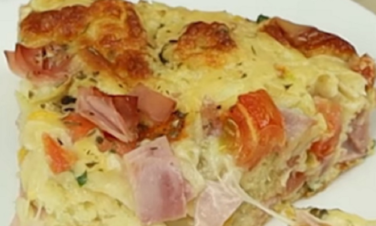 Recette: Omelette garnis au four.