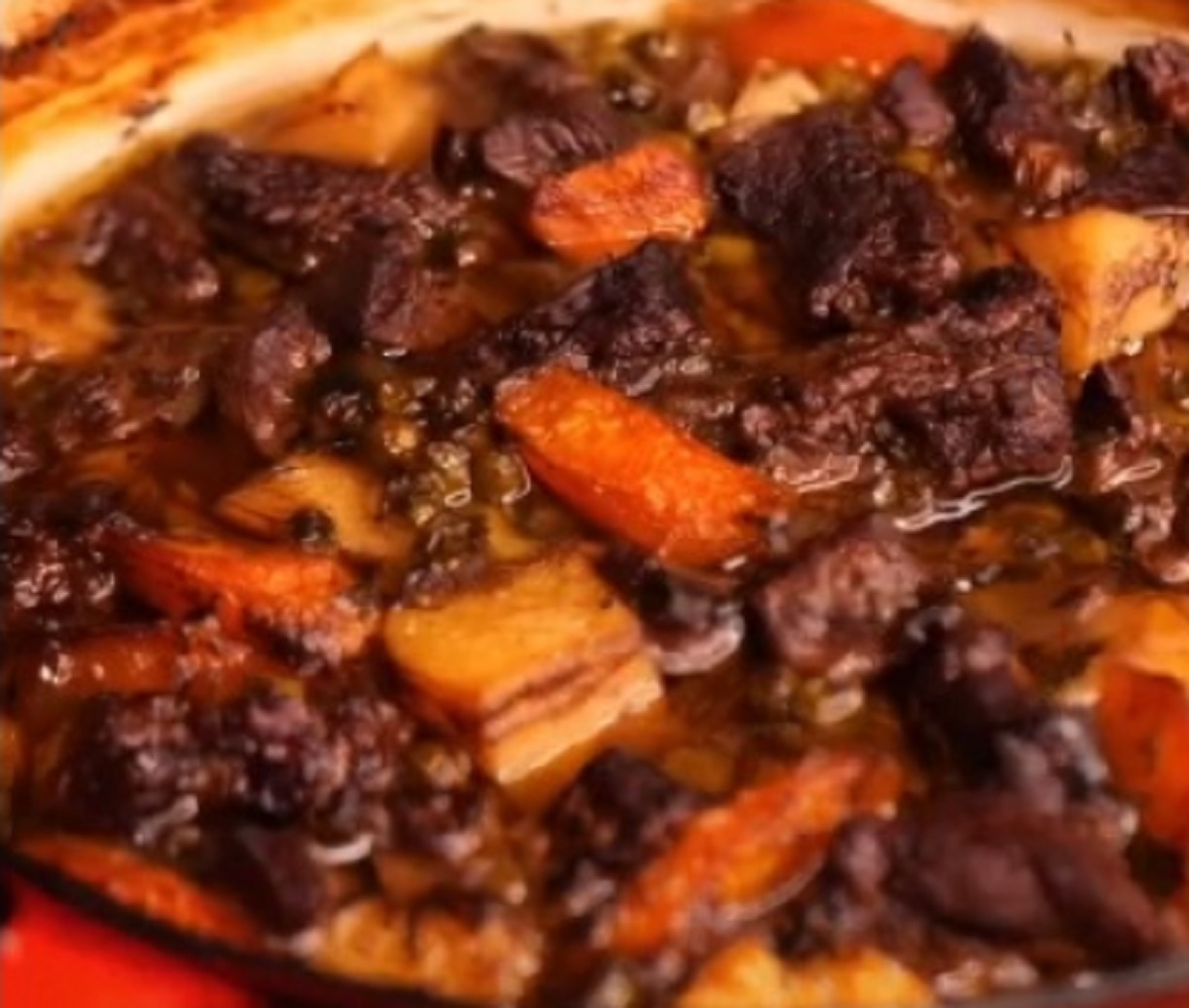 Recette: Orignal brais� et l�gumes.