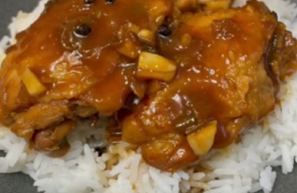 Recette: Hauts de cuisses de poulet, sauce triyaki.