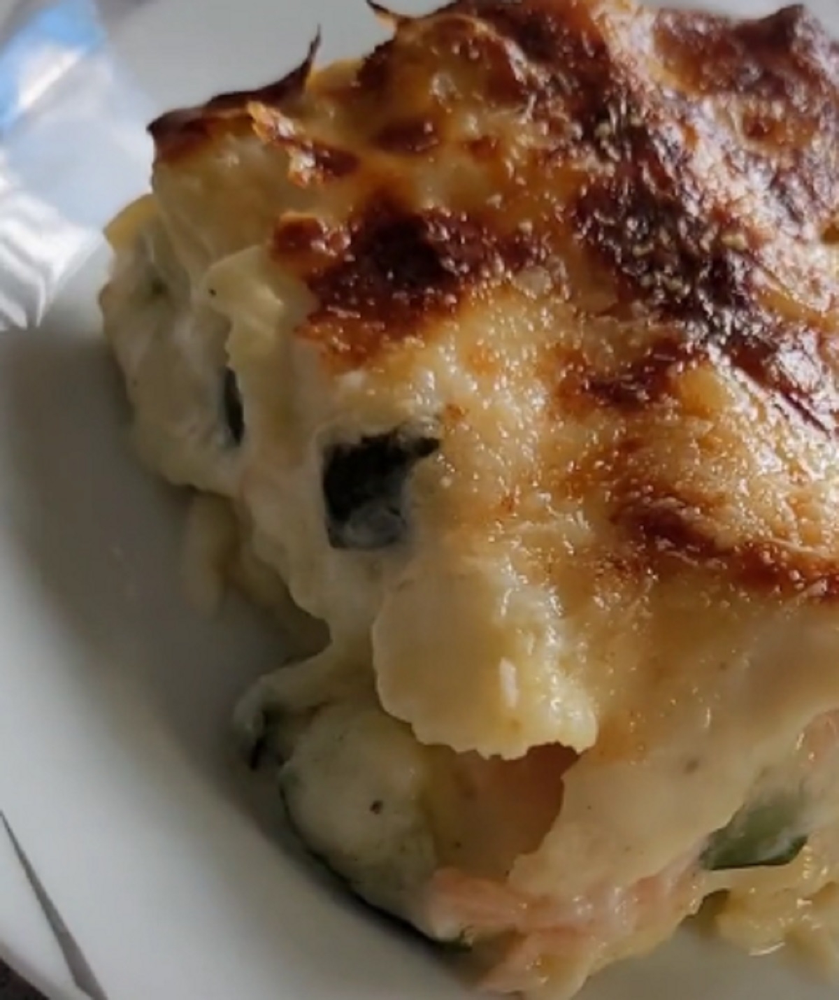 Recette: Lasagne de morue fra�che.