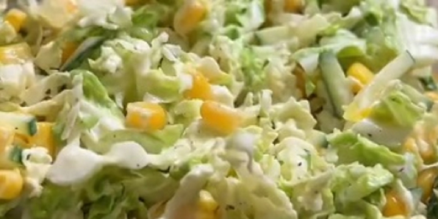 Recette: Salade frise  la crme de maman.