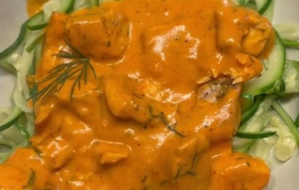 Recette: Saumon de style poulet au beurre.