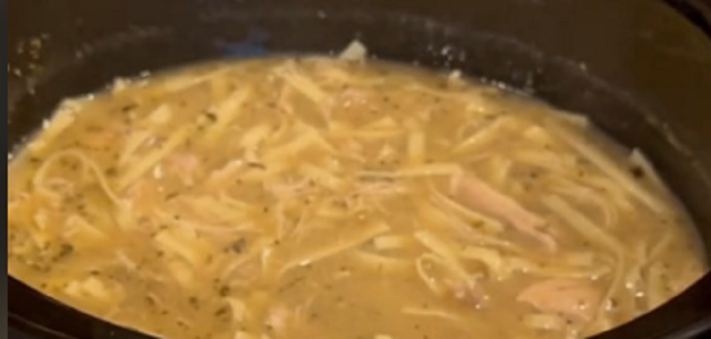 Recette: Soupe poulet et nouilles.