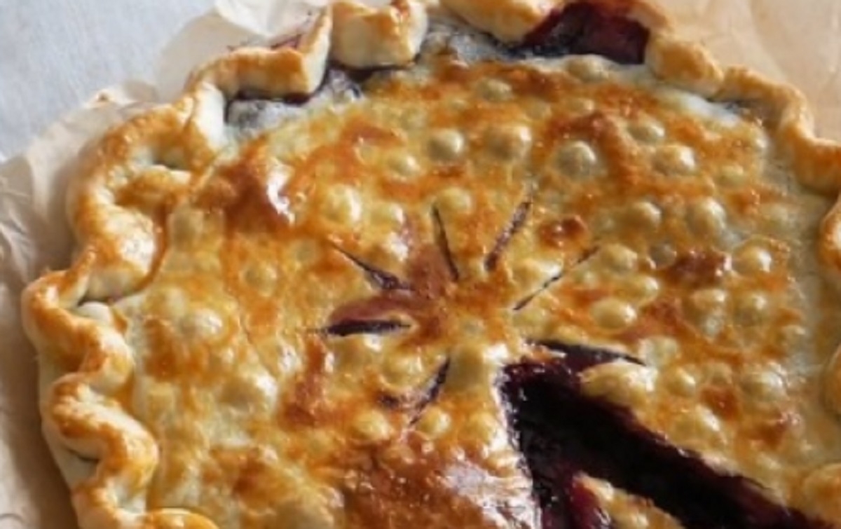 Recette: Tarte aux bleuets congel.