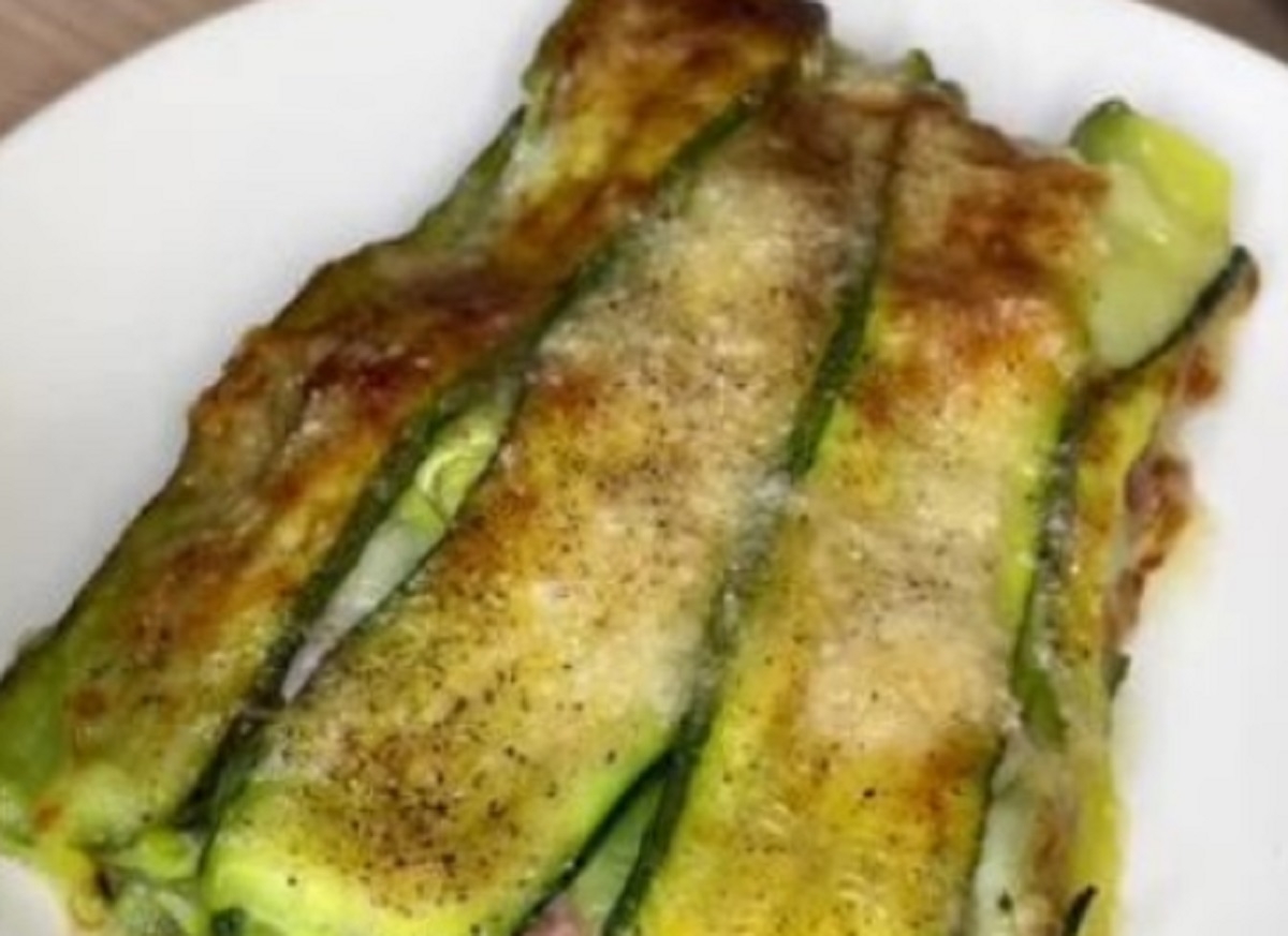 Recette: Entr�e de courgette, camenbert sp�cial maman.
