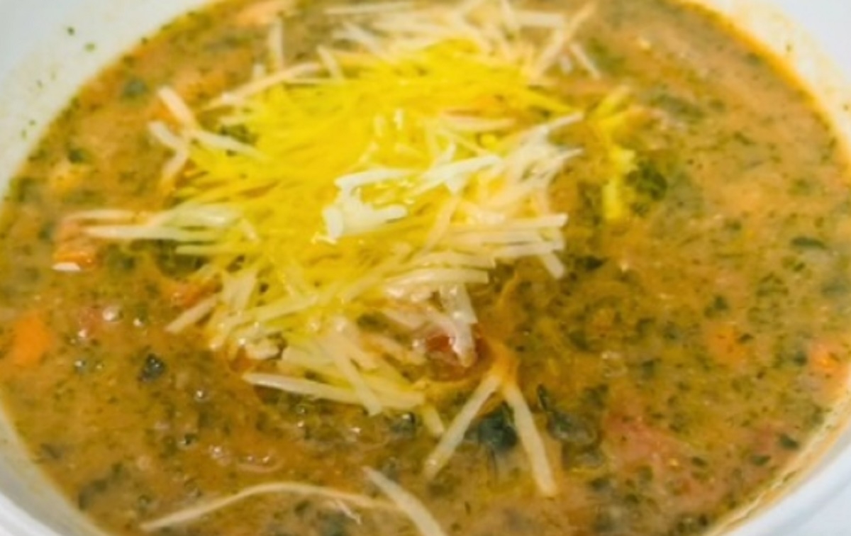 Recette: Soupe crémeuse aux légumes et haricots blancs.