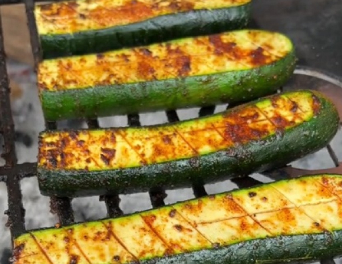 Recette: Zucchinis au vinaigre balsamique cuisson BBQ.