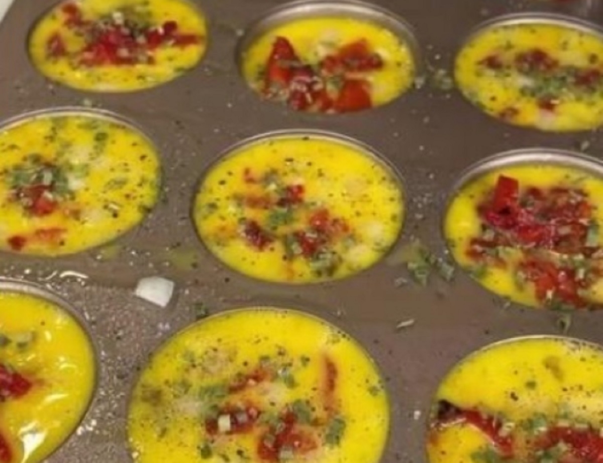 Recette: Omelette muffin.