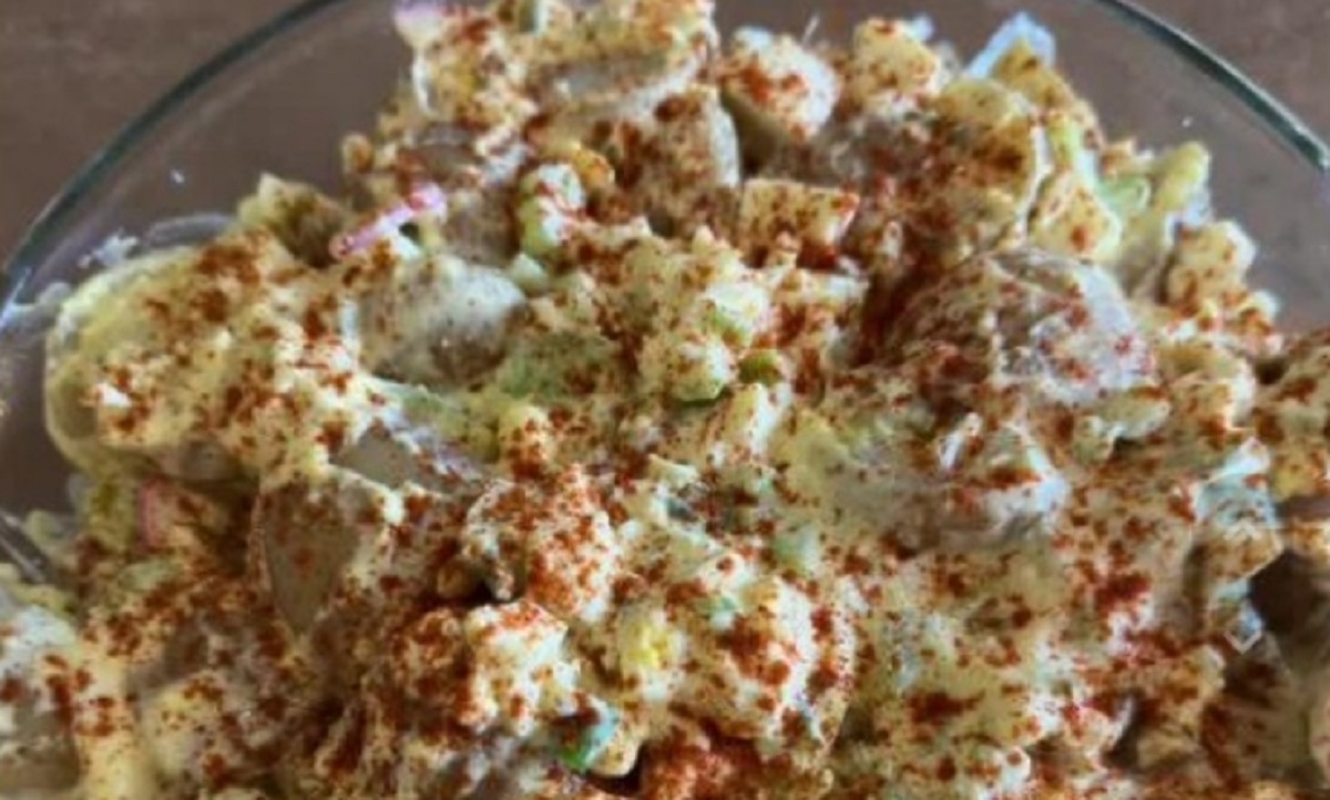 Recette: Salade de pommes de terre.