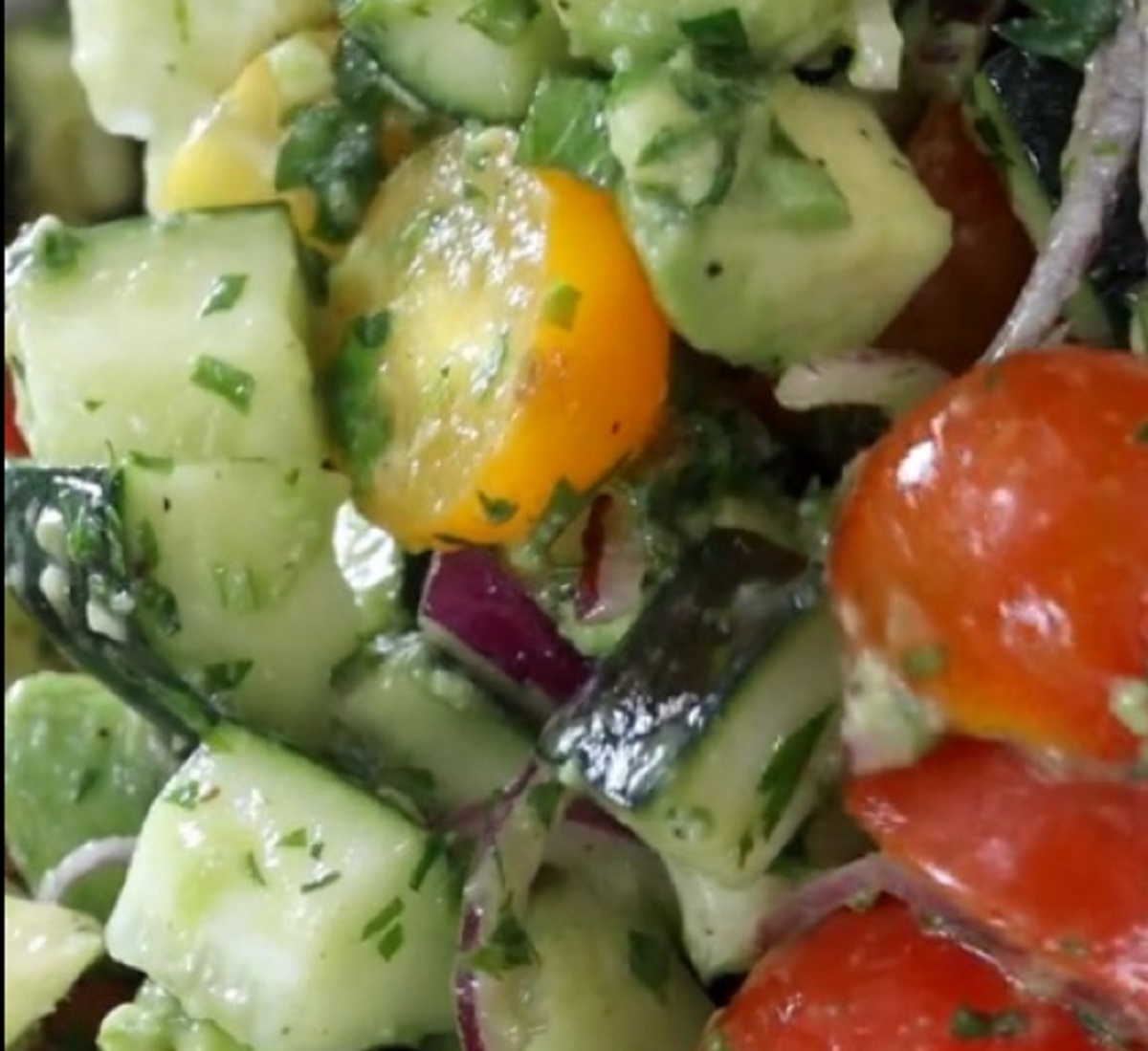 Recette: Salade fra�cheur.