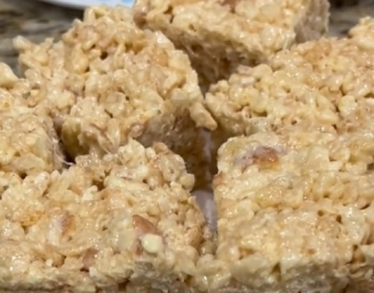 Recette: Carr�s rice krispies au beurre d'arachide.
