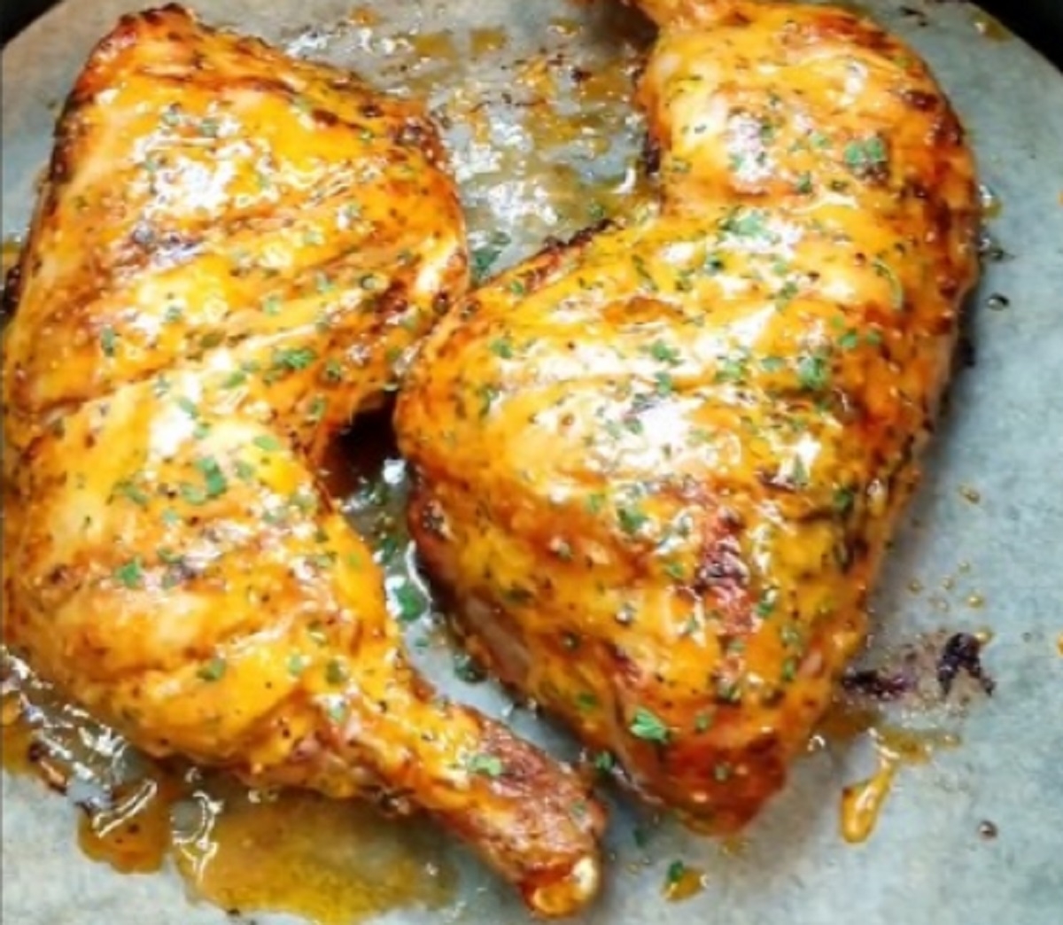 Recette: Cuisses de poulet  la friteuse  air.