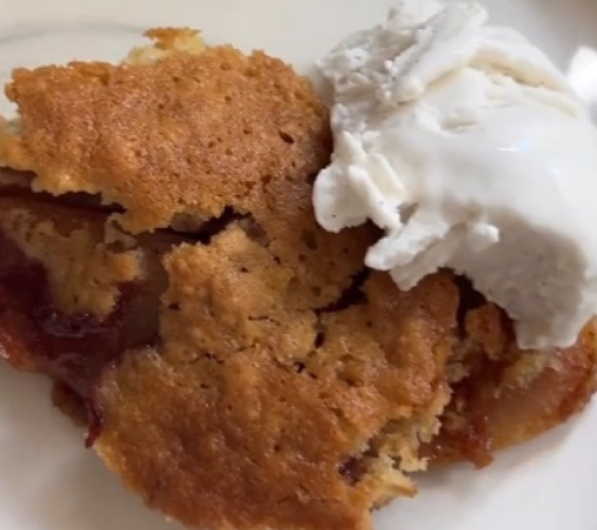 Recette: Pouding aux p�ches.