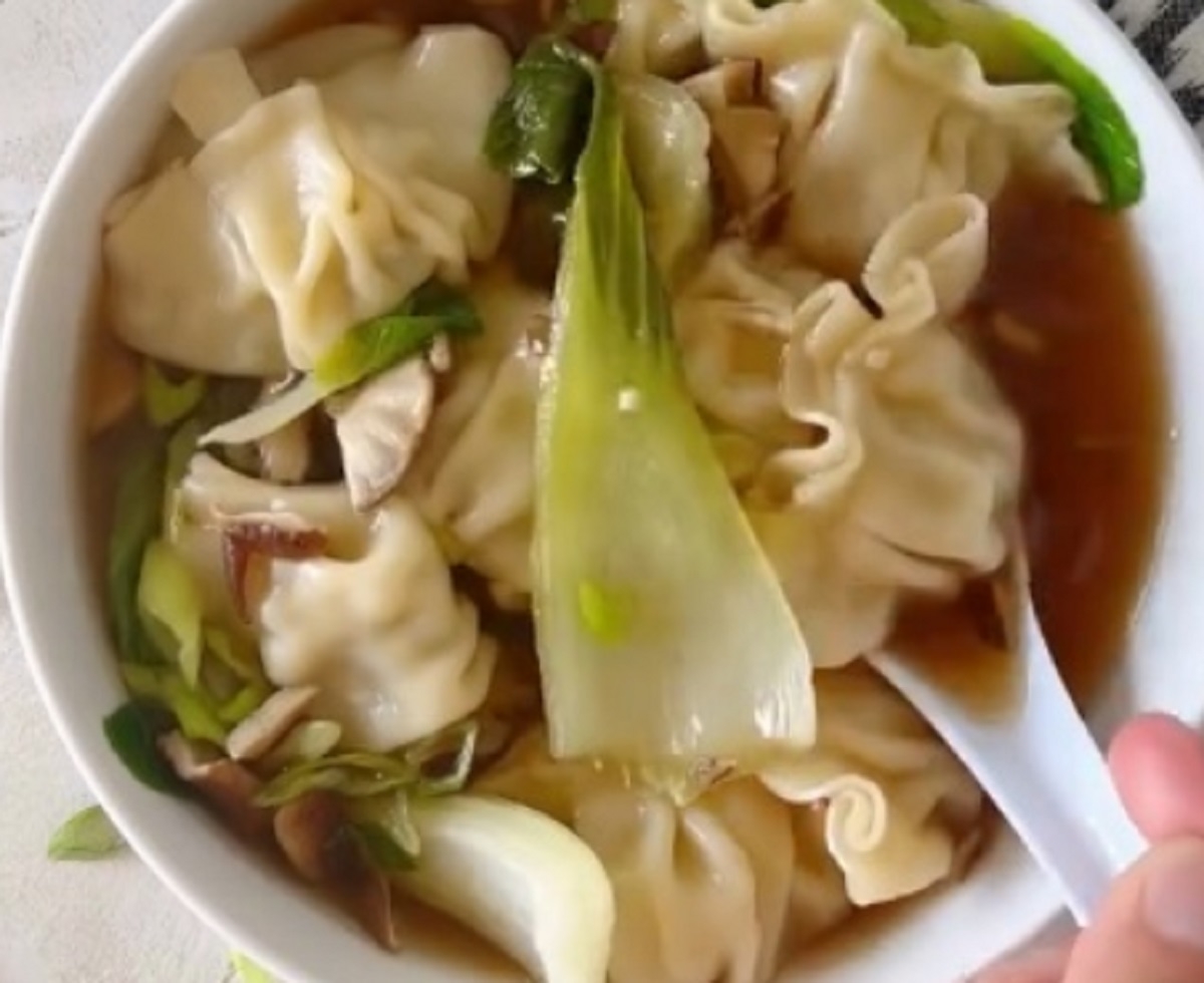 Recette: Soupe wonton sp�cial fiston.