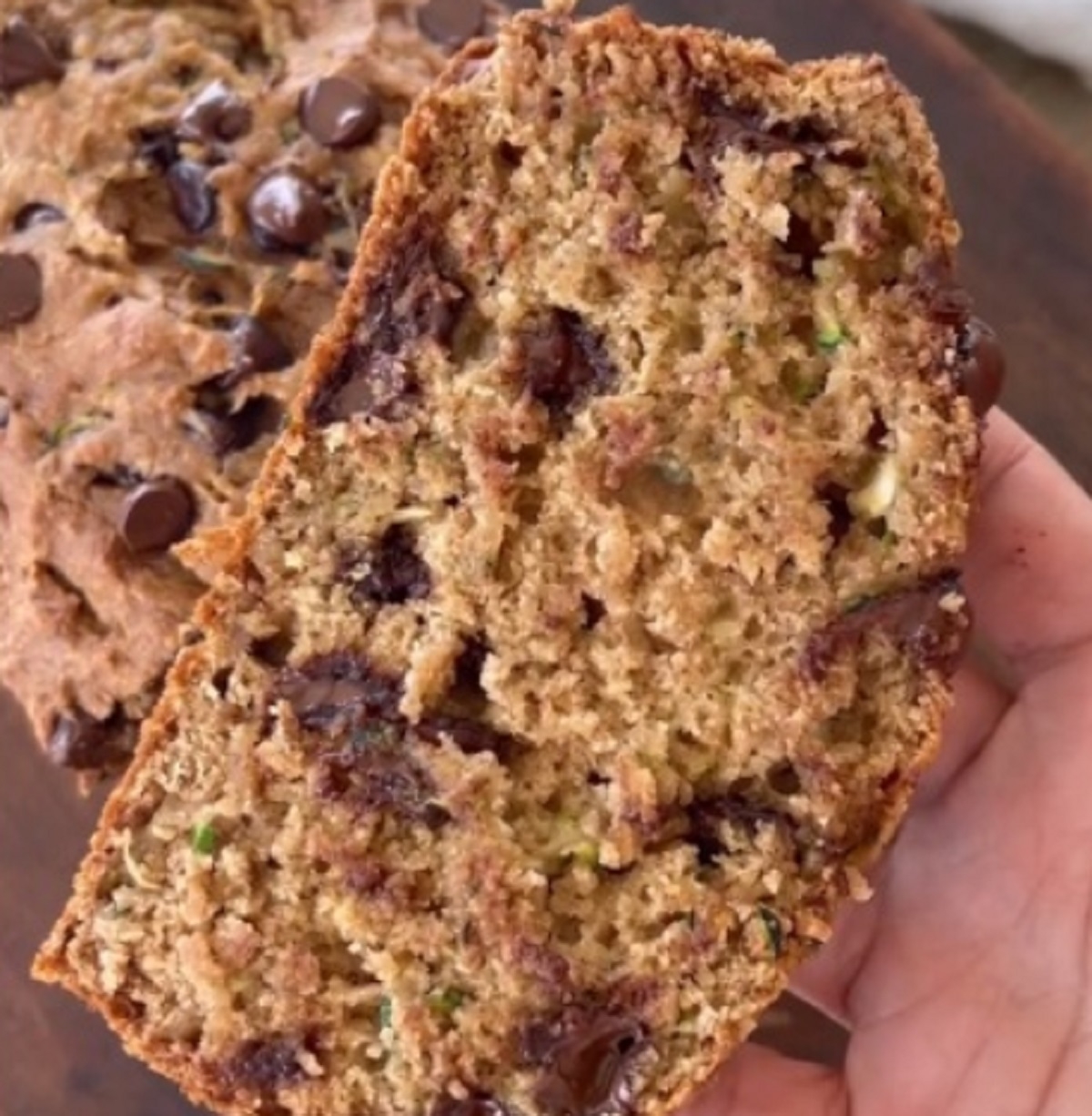 Recette: Pain aux courgettes�et chocolat.